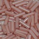 Miyuki Bugle 6mm Beads - Rosewood peach BGL2-3374